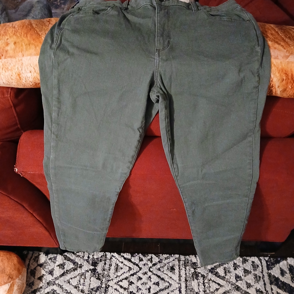 Sonoma Olive Skinny Pants